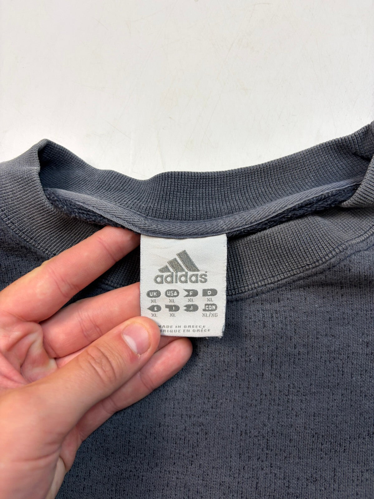 `Vintage Y2K adidas side stripe sweatshirt (XL)