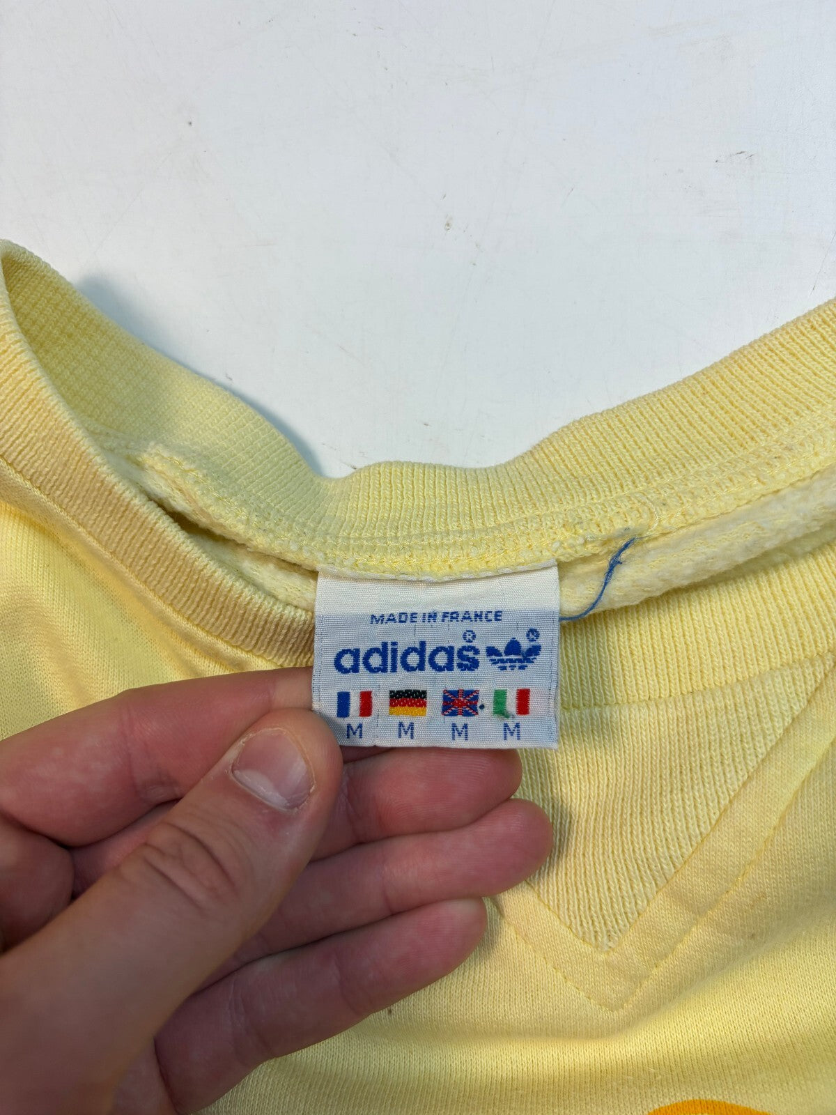 Vintage 90s adidas originals national baseball graphic sweatshirt (M)