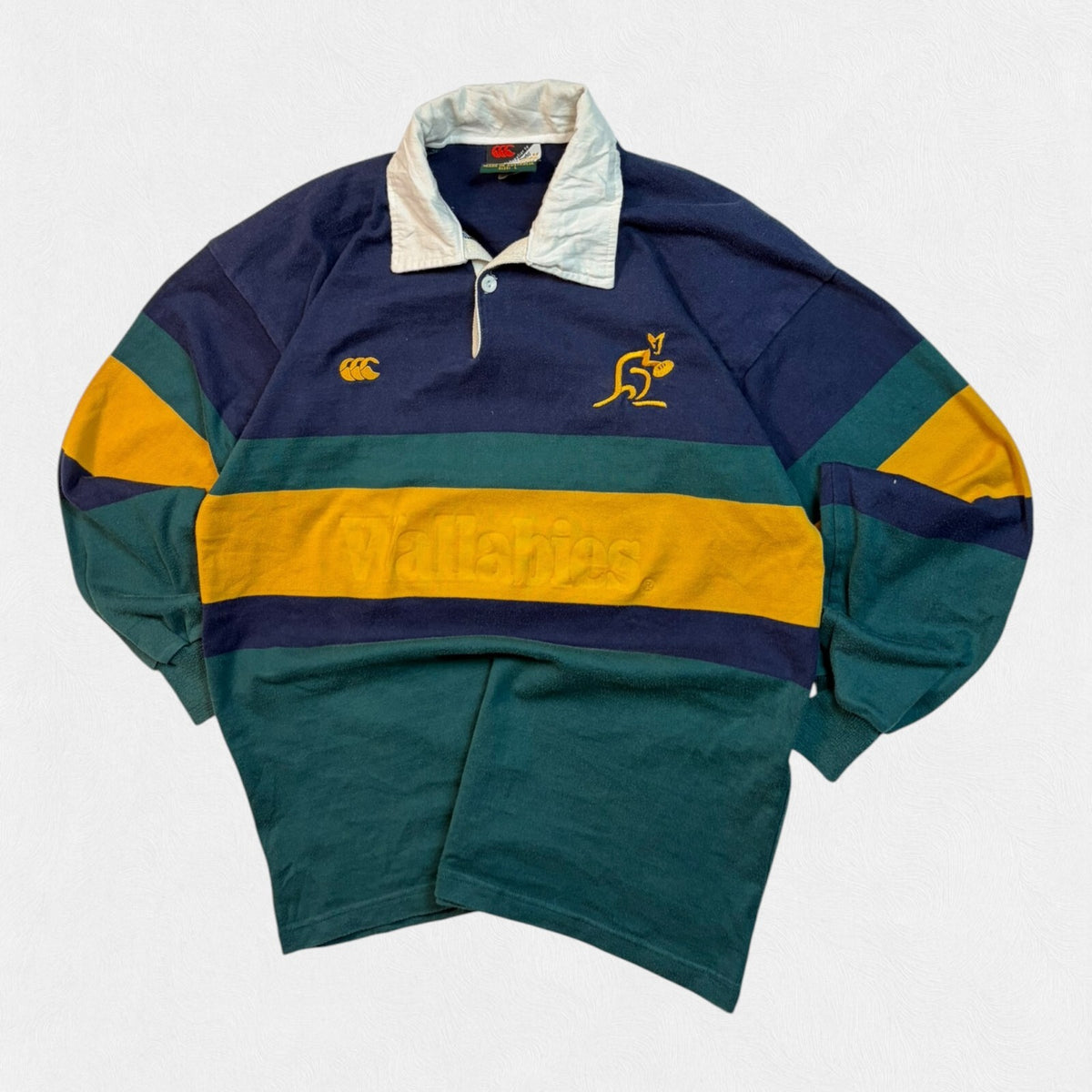 Vintage Australia 2001/02 Canterbury supporters rugby shirt (L)
