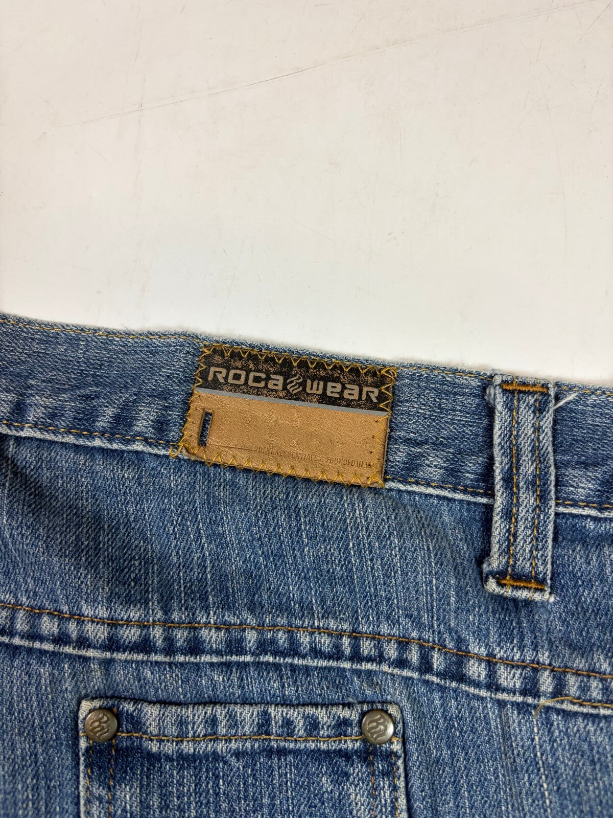 Vintage Y2K Rocawear baggy hip hop carpenter jeans (W38)