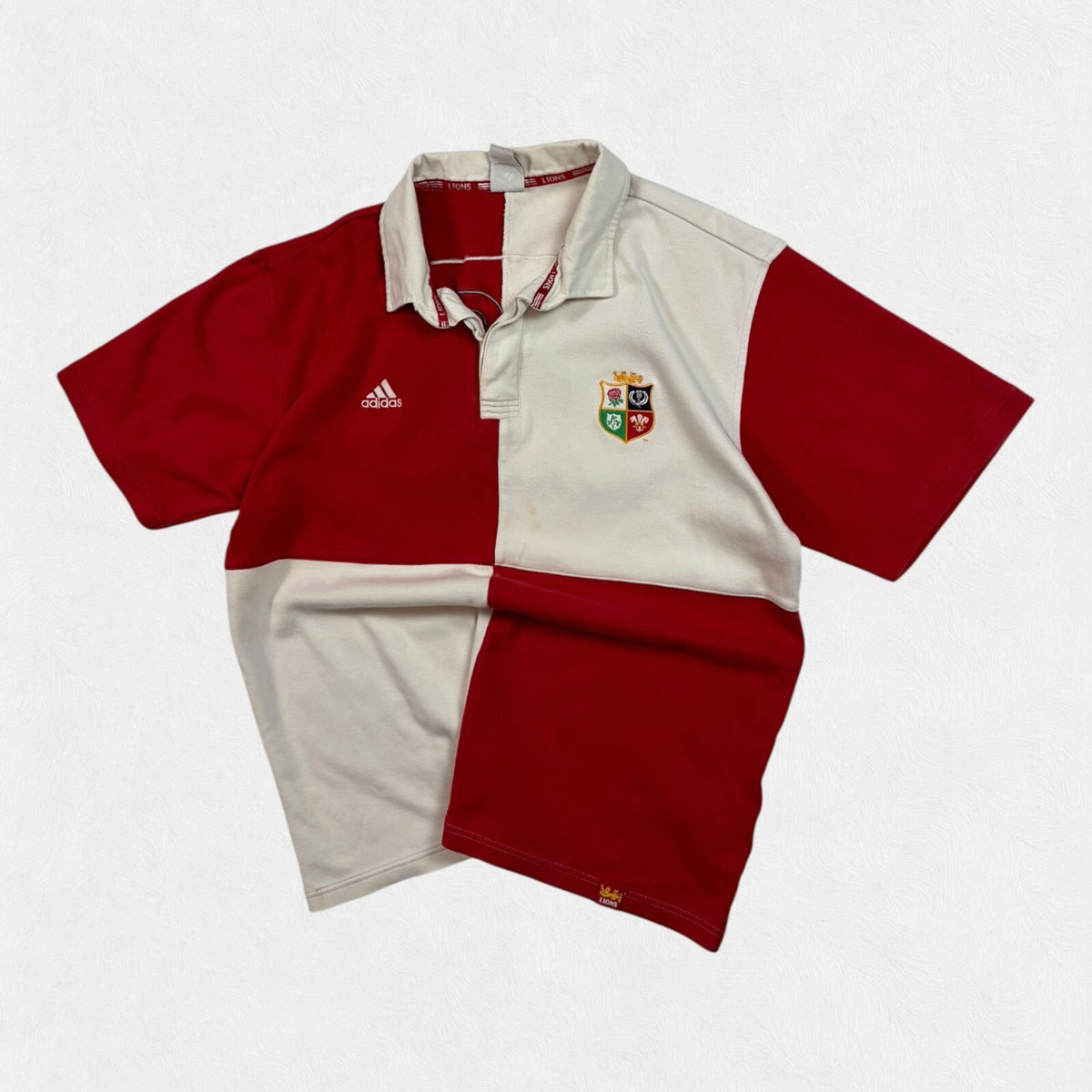 Vintage British & Irish Lions 2005 Adidas rugby union shirt (L)