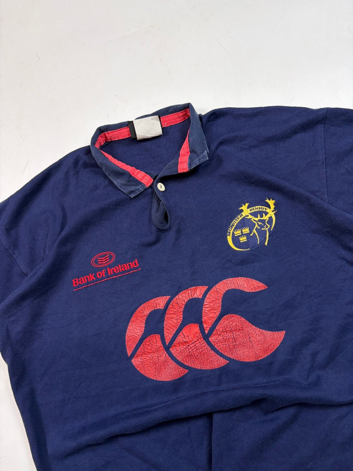 Vintage Munster 2003/04 Canterbury training rugby union shirt (M)