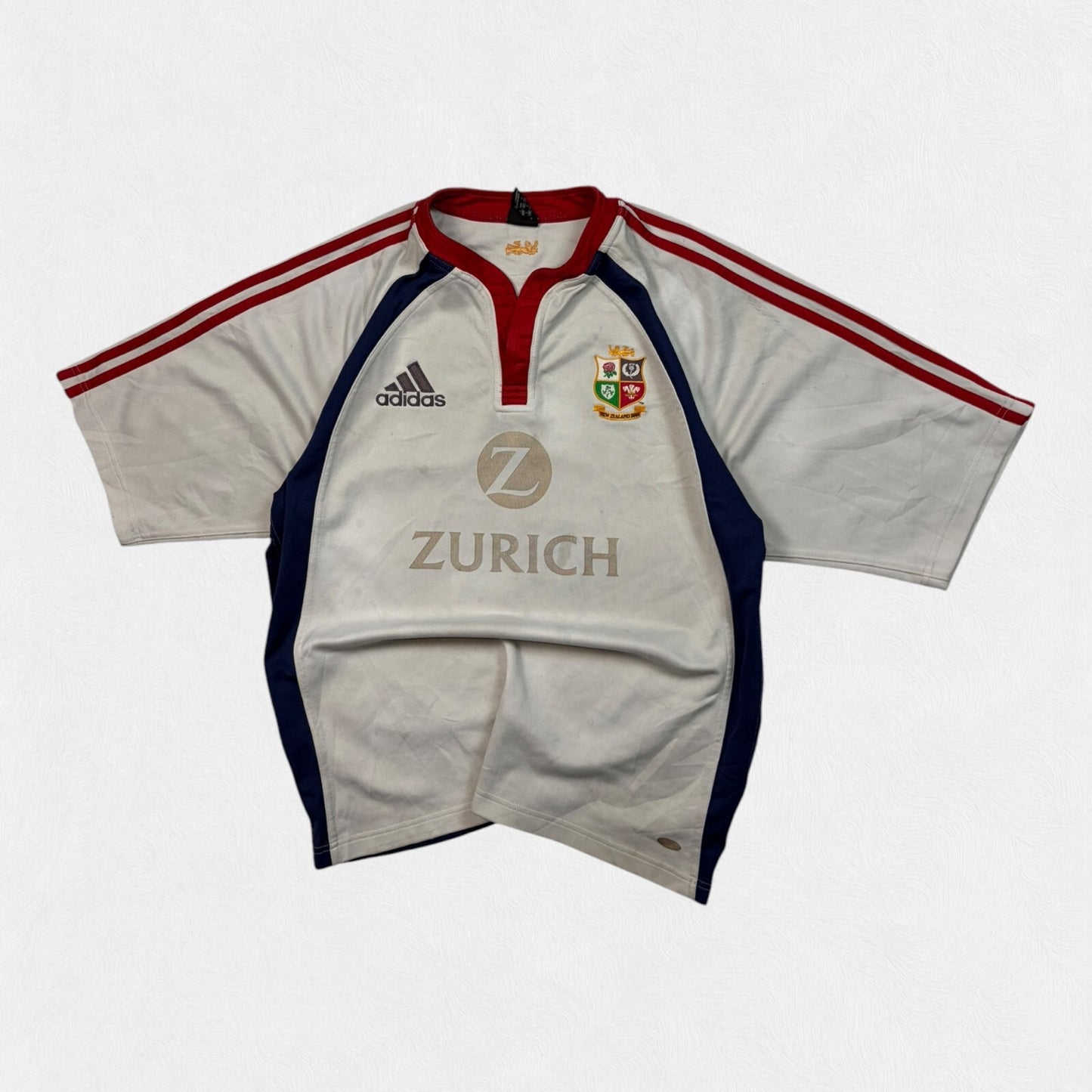Vintage British & Irish Lions 2005 tour away adidas rugby shirt (L)