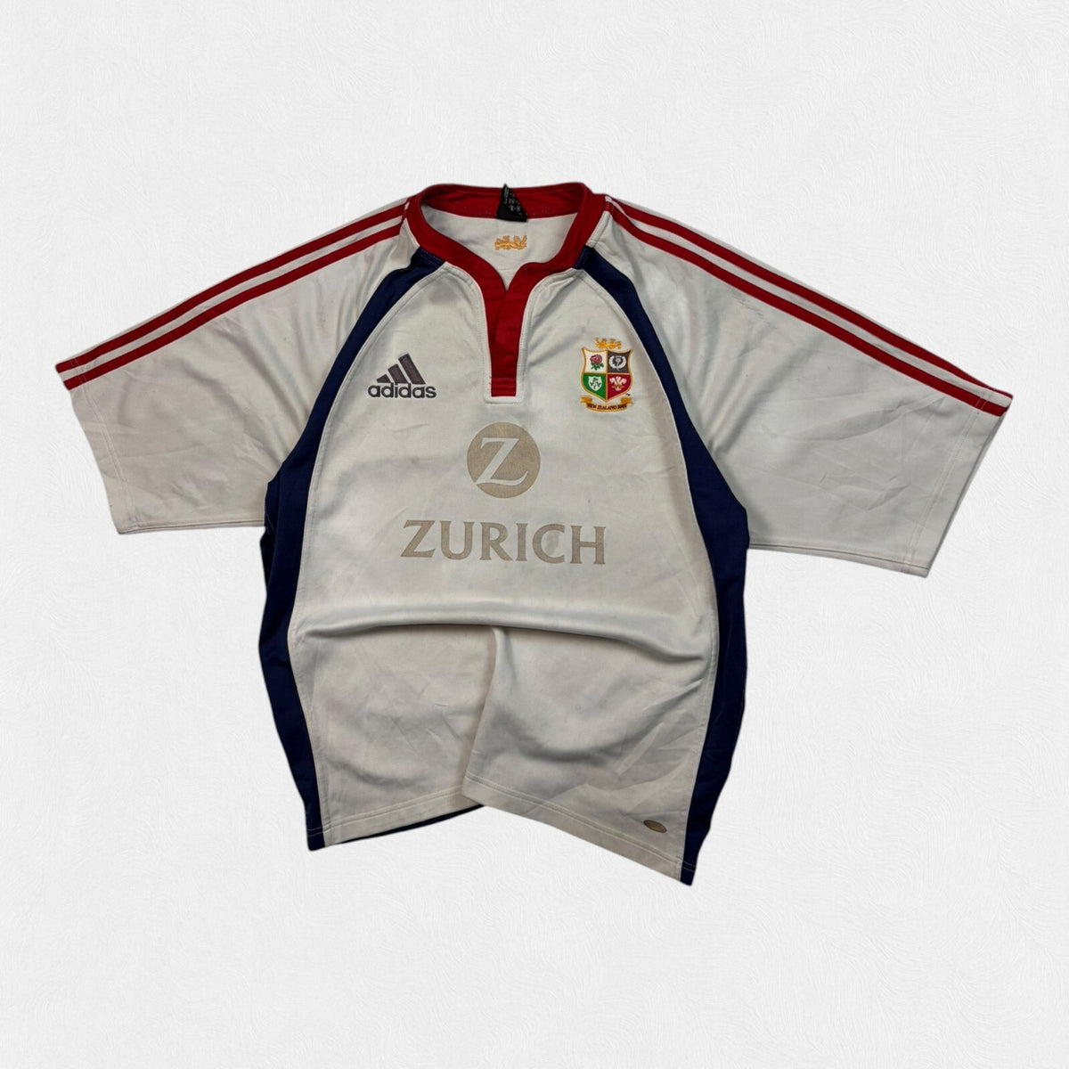 Vintage British & Irish Lions 2005 tour away adidas rugby shirt (L)
