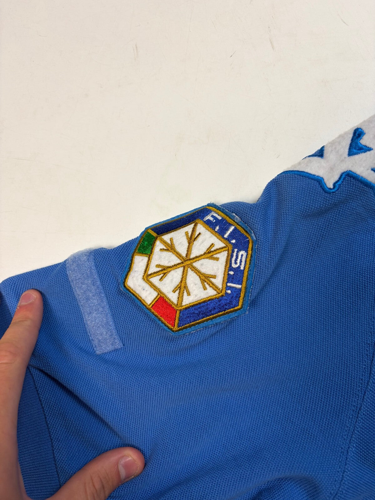 Vintage Kappa Italy ski team polo shirt (L)