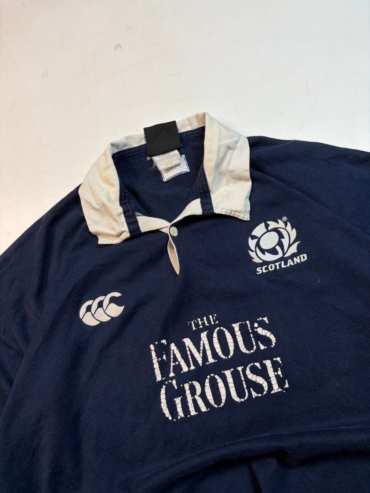 Vintage Scotland 2002-05 Canterbury rugby union shirt (XXL)