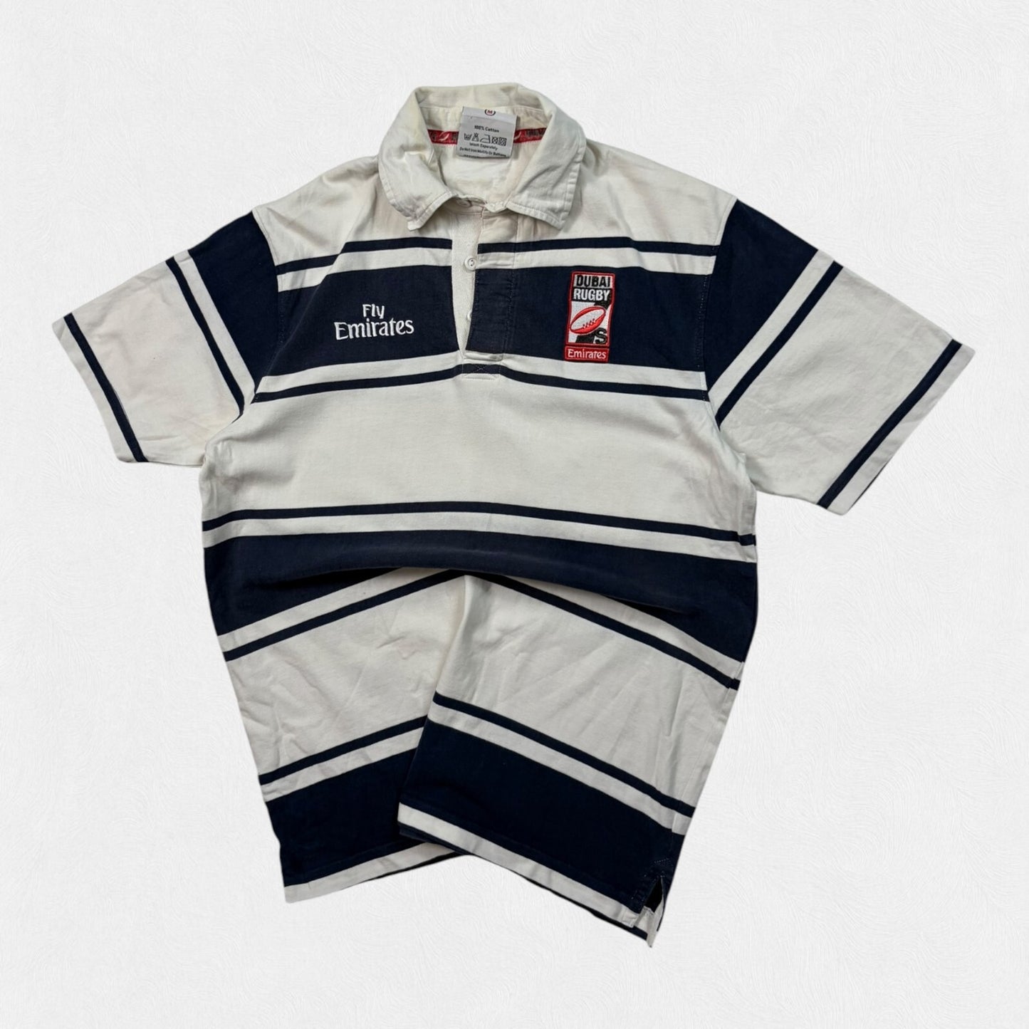 Vintage Dubai 7s Gilbert rugby shirt (M)