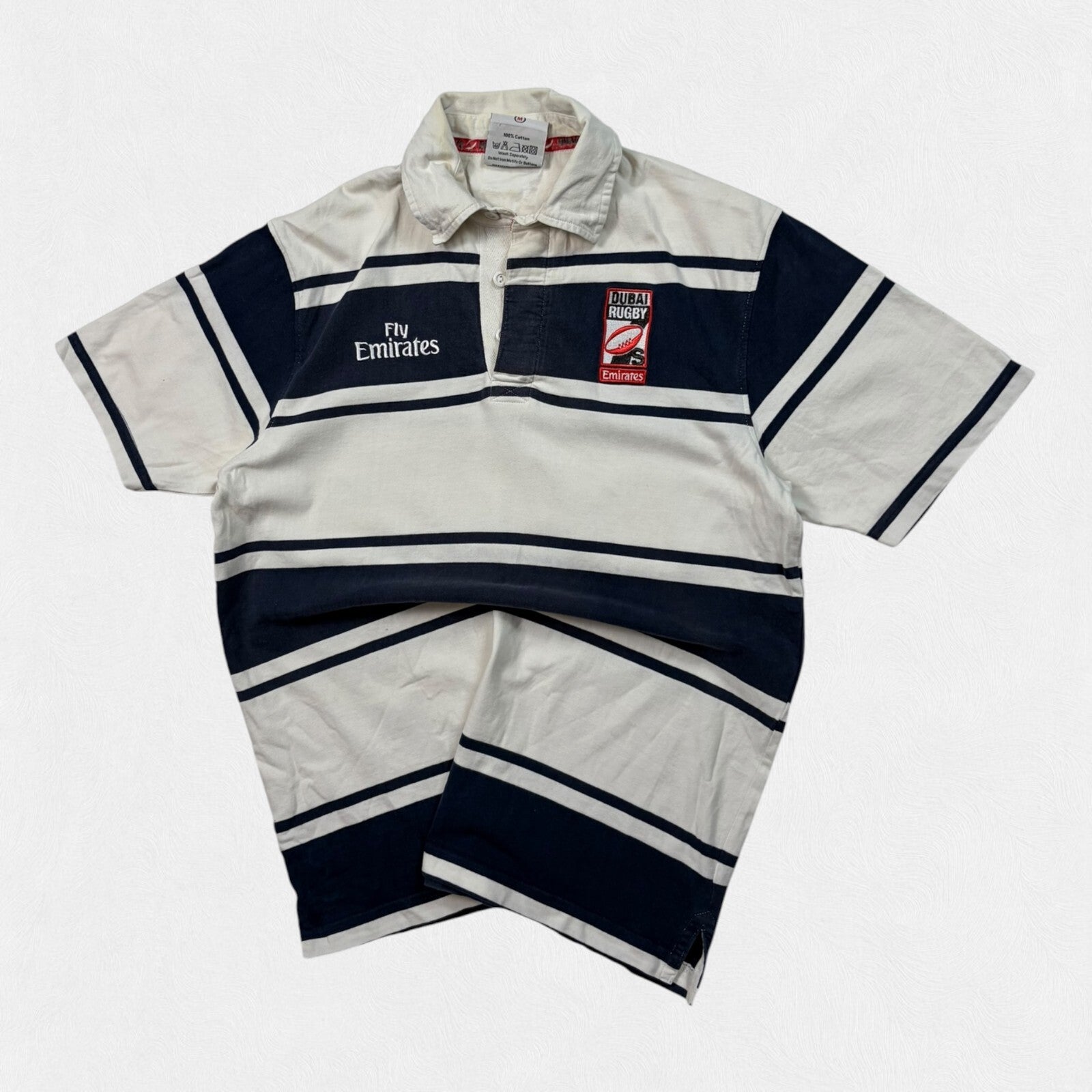 Vintage Dubai 7s Gilbert rugby shirt (M)