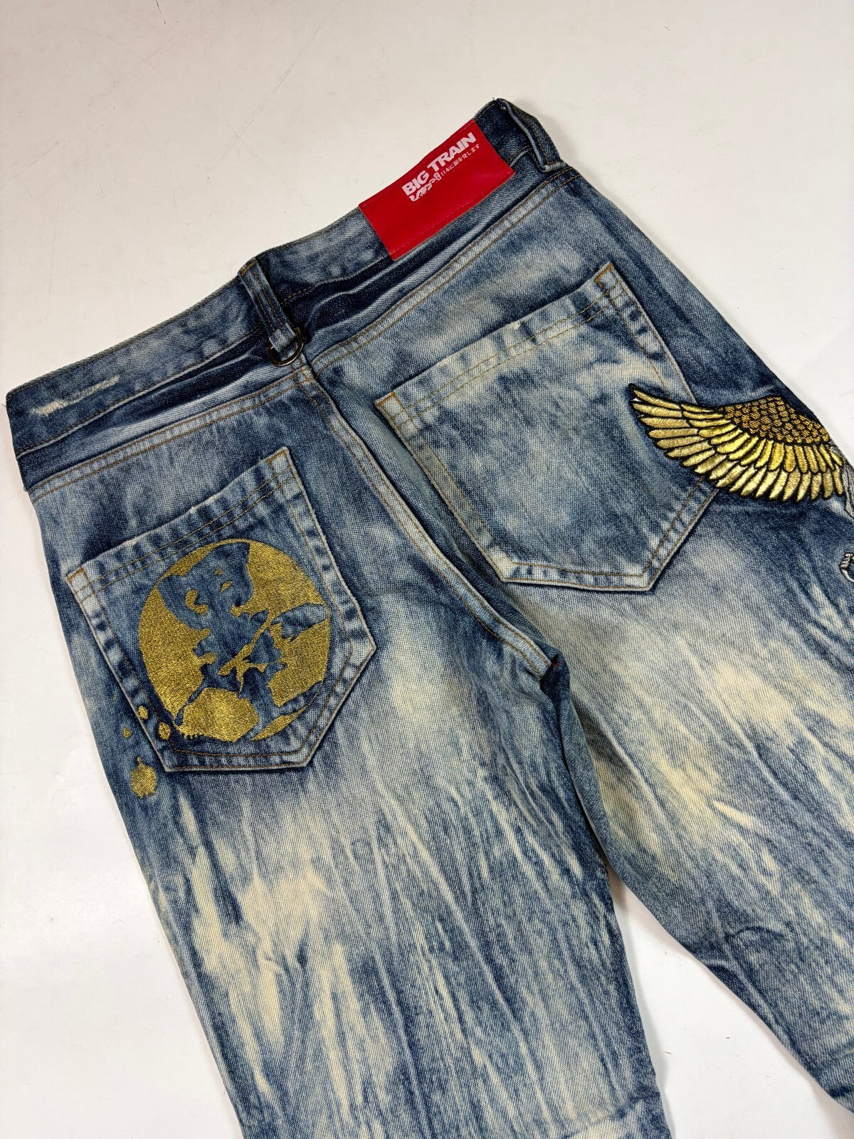 Vintage Y2K Big Train Japanese hip hop jeans (W32)