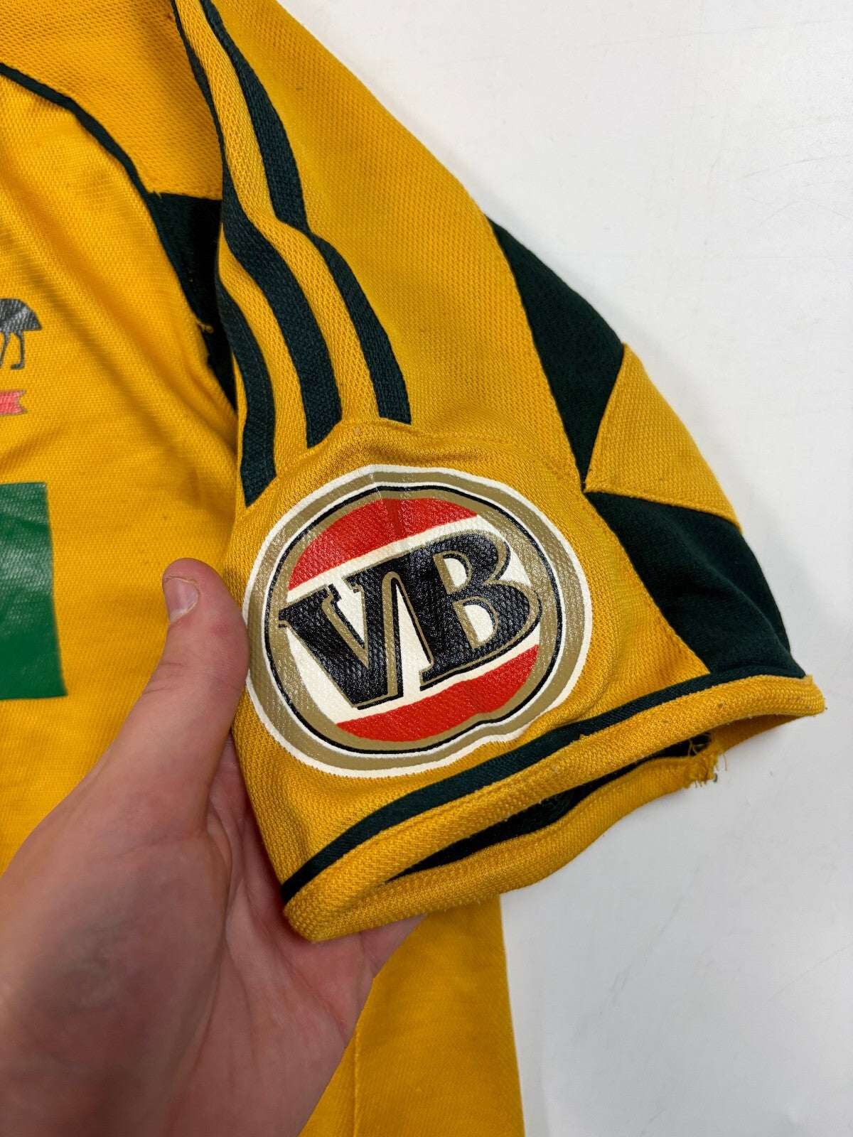 Vintage 2000s Australia ODI Adidas cricket shirt (M)