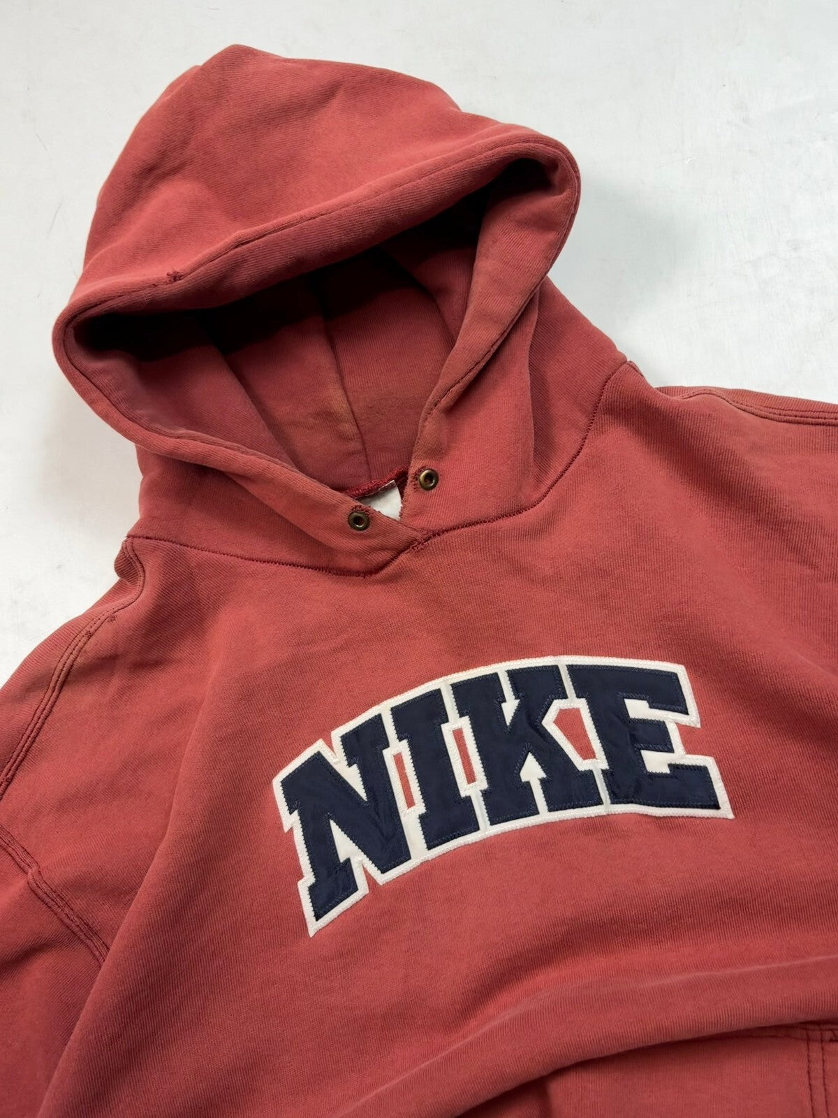Vintage Y2K Nike spell out hoodie (XL)