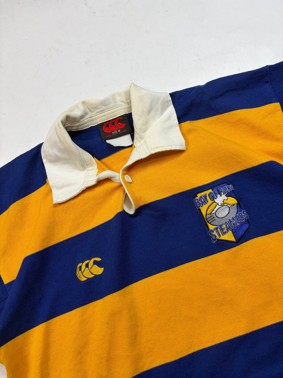 Vintage Bay of Plenty Steamers 2002 Canterbury rugby shirt (M)