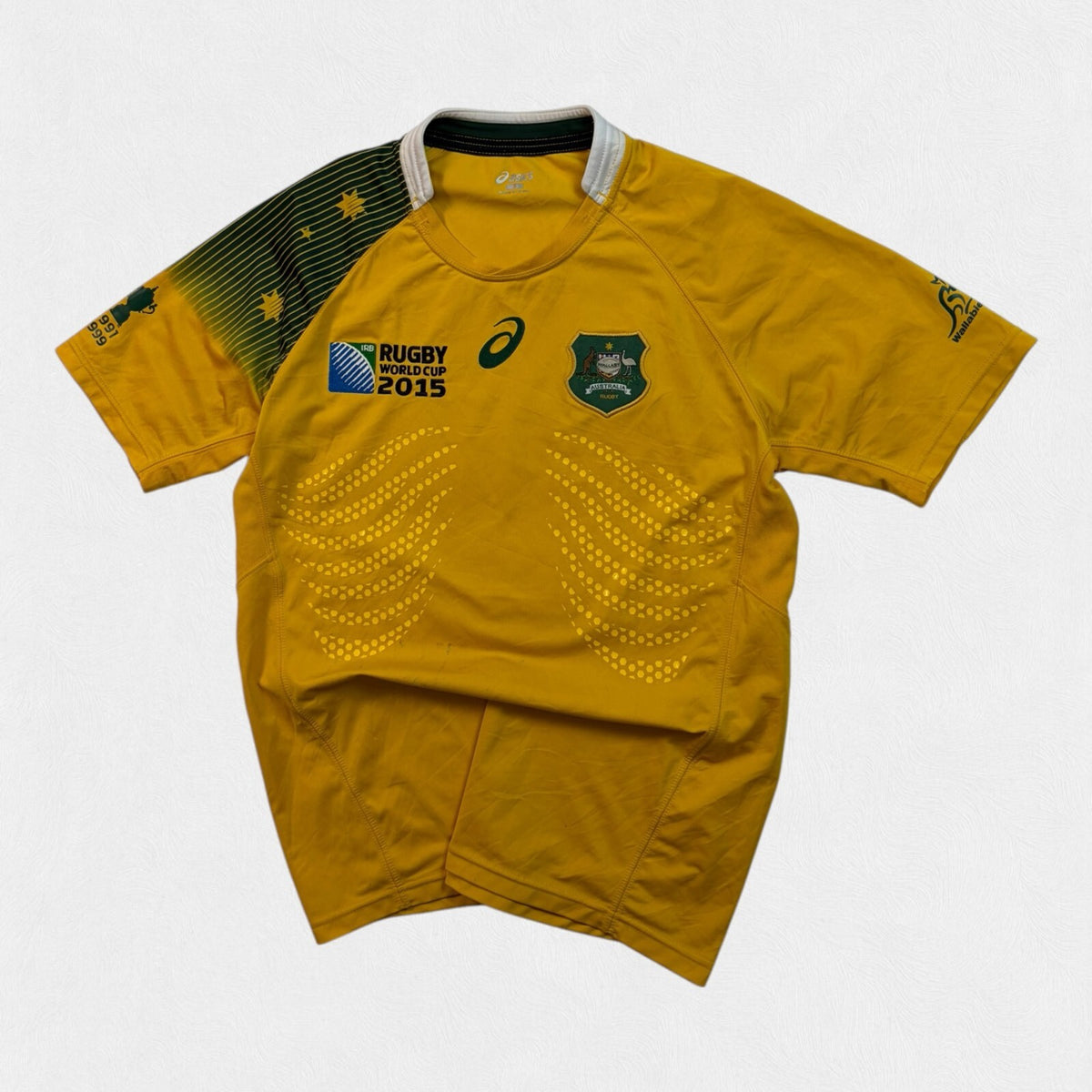 Australia 2015 world cup Asics rugby union shirt (S)