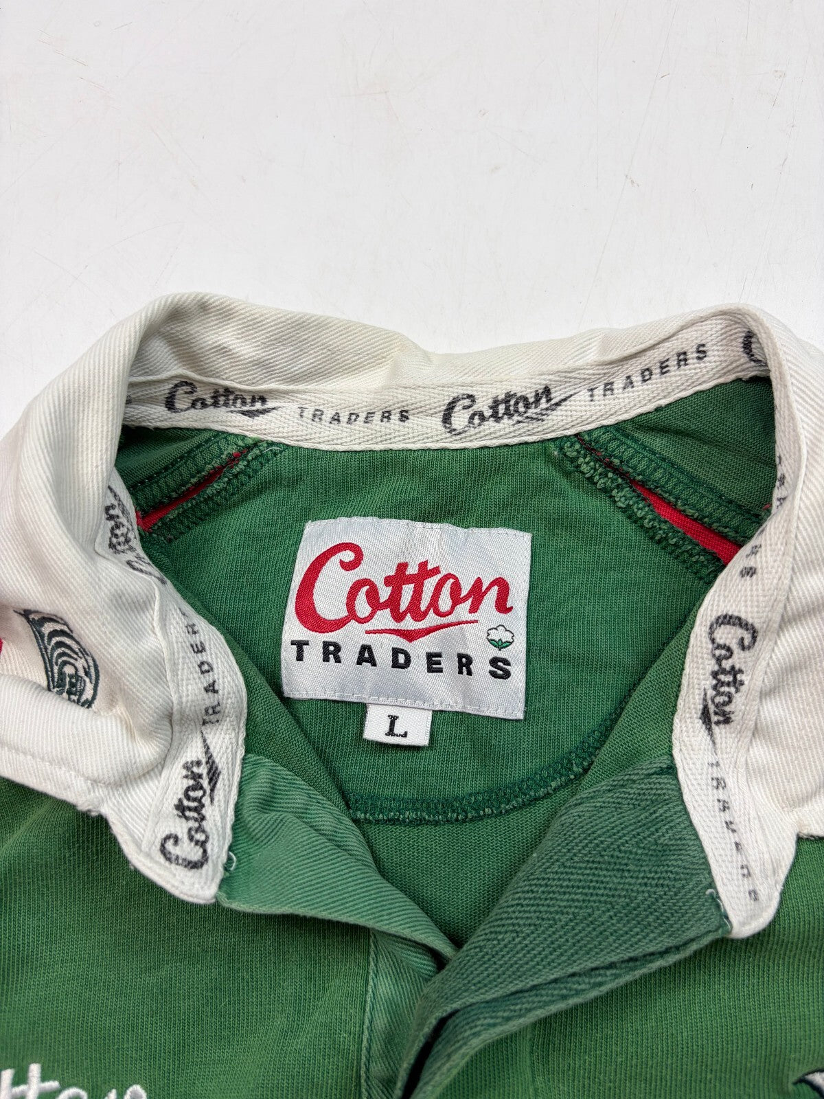Vintage Leicester Tigers 2003/04 Cotton Traders rugby shirt (L)