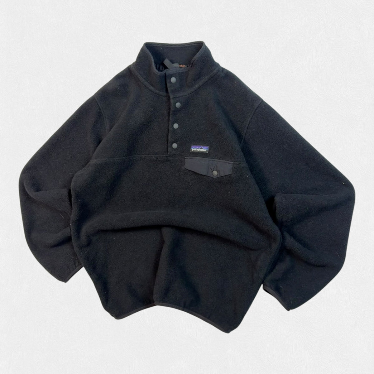 Vintage Patagonia synchilla t snap fleece (L)