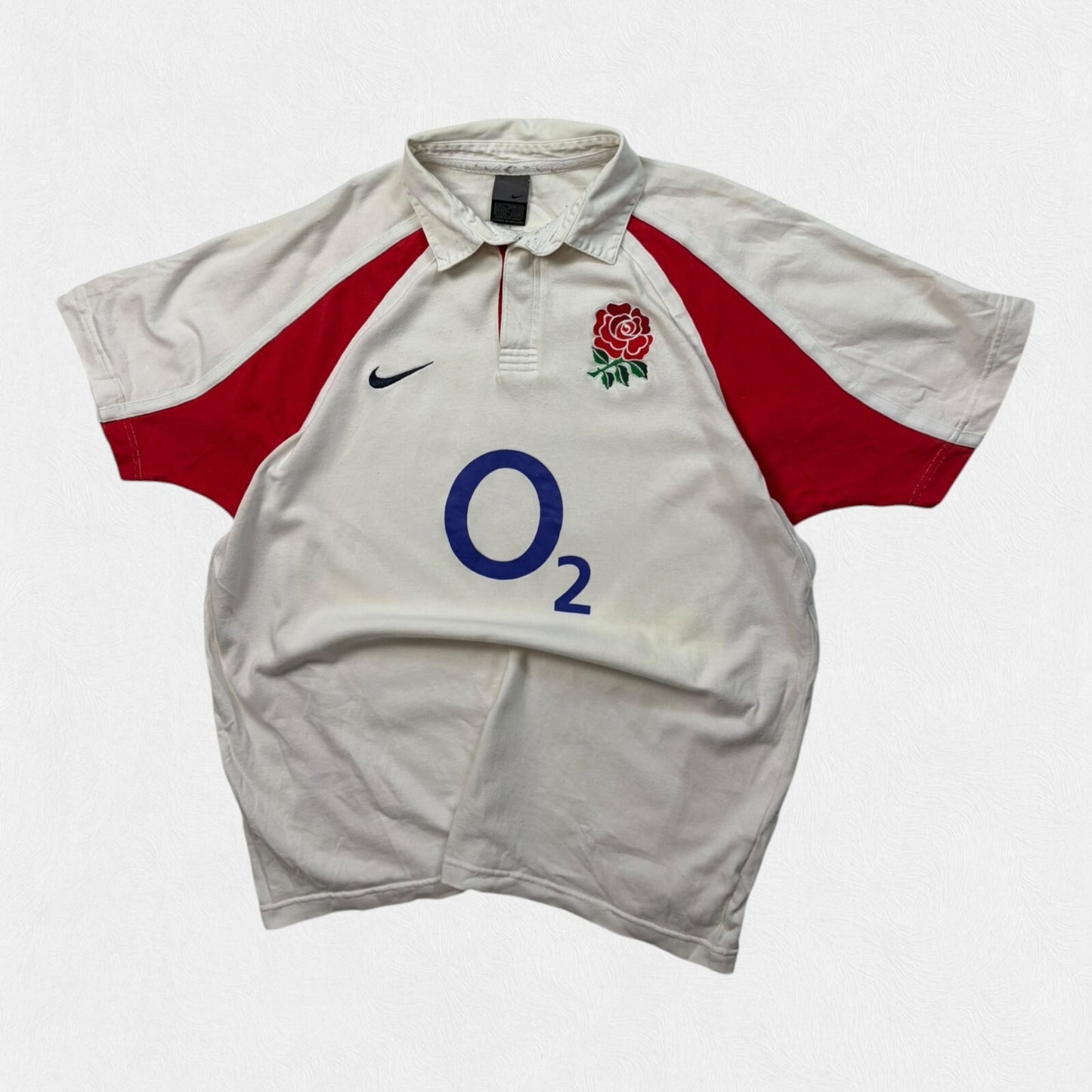 Vintage England 2002/03 Nike home rugby union shirt (L)