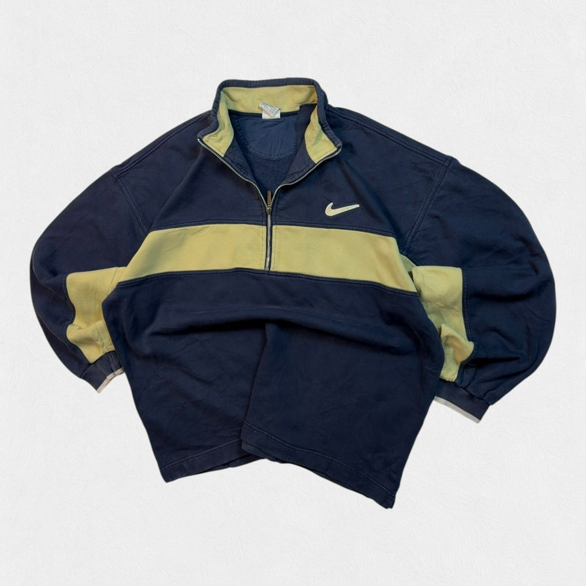 Vintage 90s Nike quarter zip sweatshirt (XL)