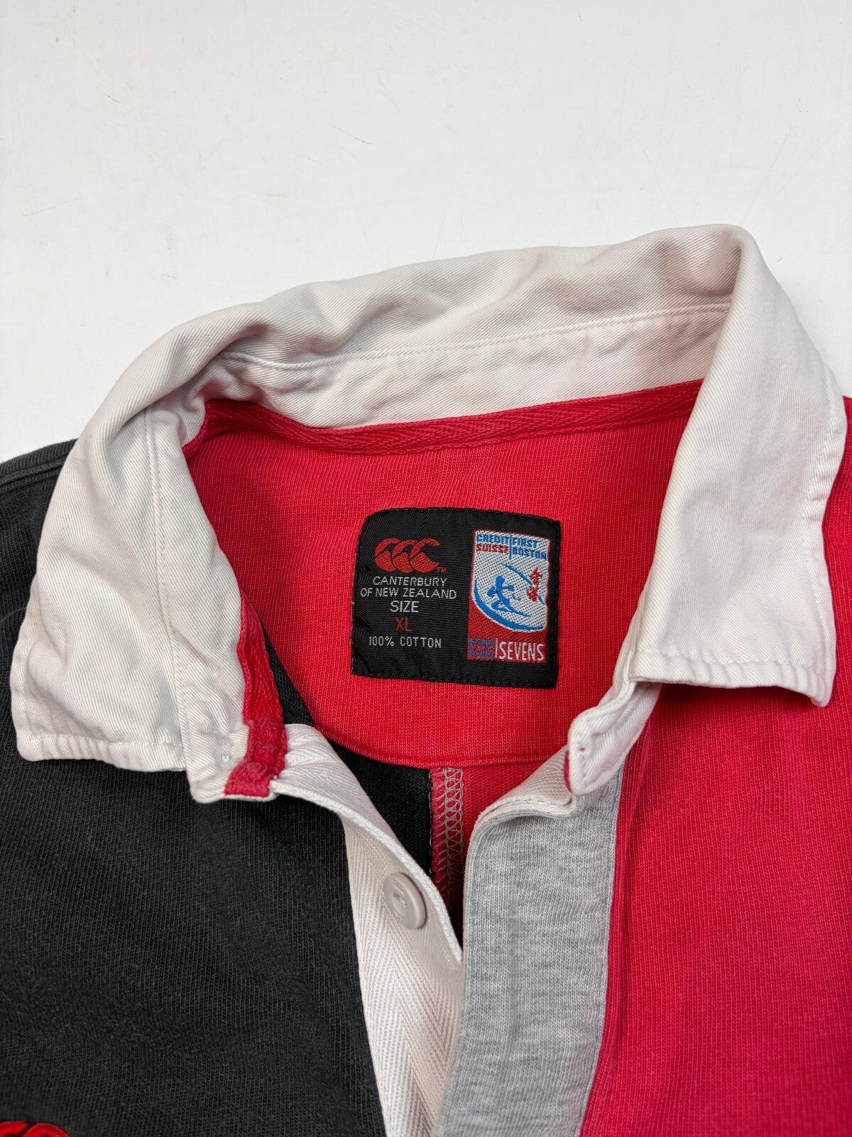 Vintage Hong Kong sevens 1999 Canterbury rugby shirt (XL)