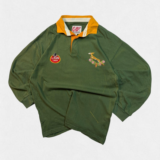 Vintage South Africa 1992-95 Lion Cotton Traders rugby shirt (M)