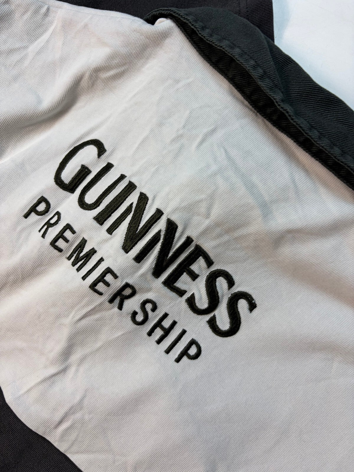 Vintage Guinness premiership Cotton Traders rugby polo shirt (XL)
