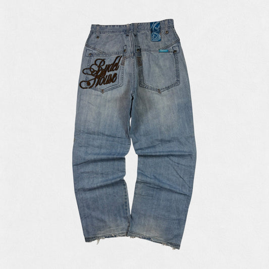 Vintage Y2K Rydel House baggy hip hop jeans (W34)