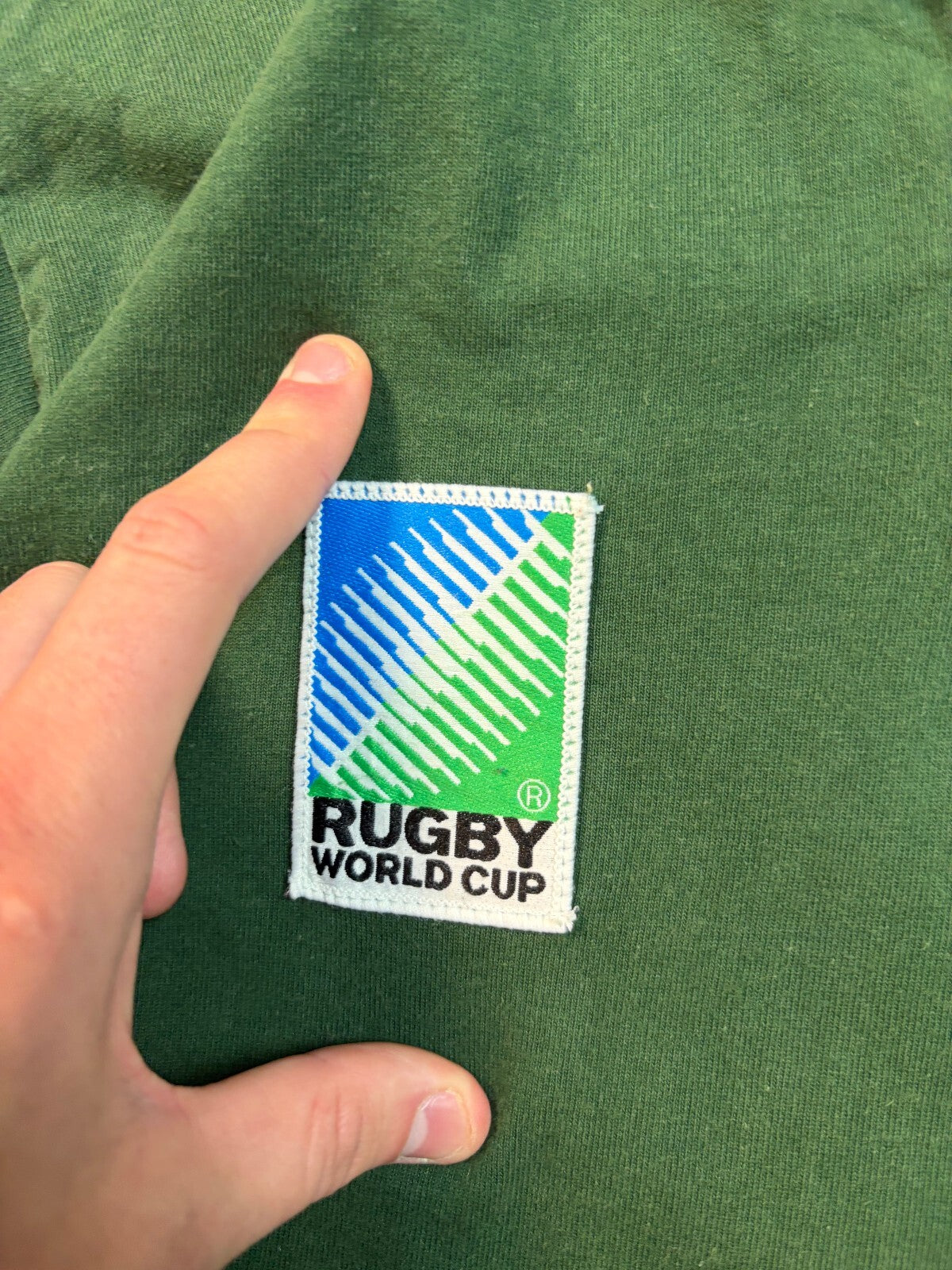 Vintage South Africa 1995 world cup Cotton Traders rugby shirt (L)