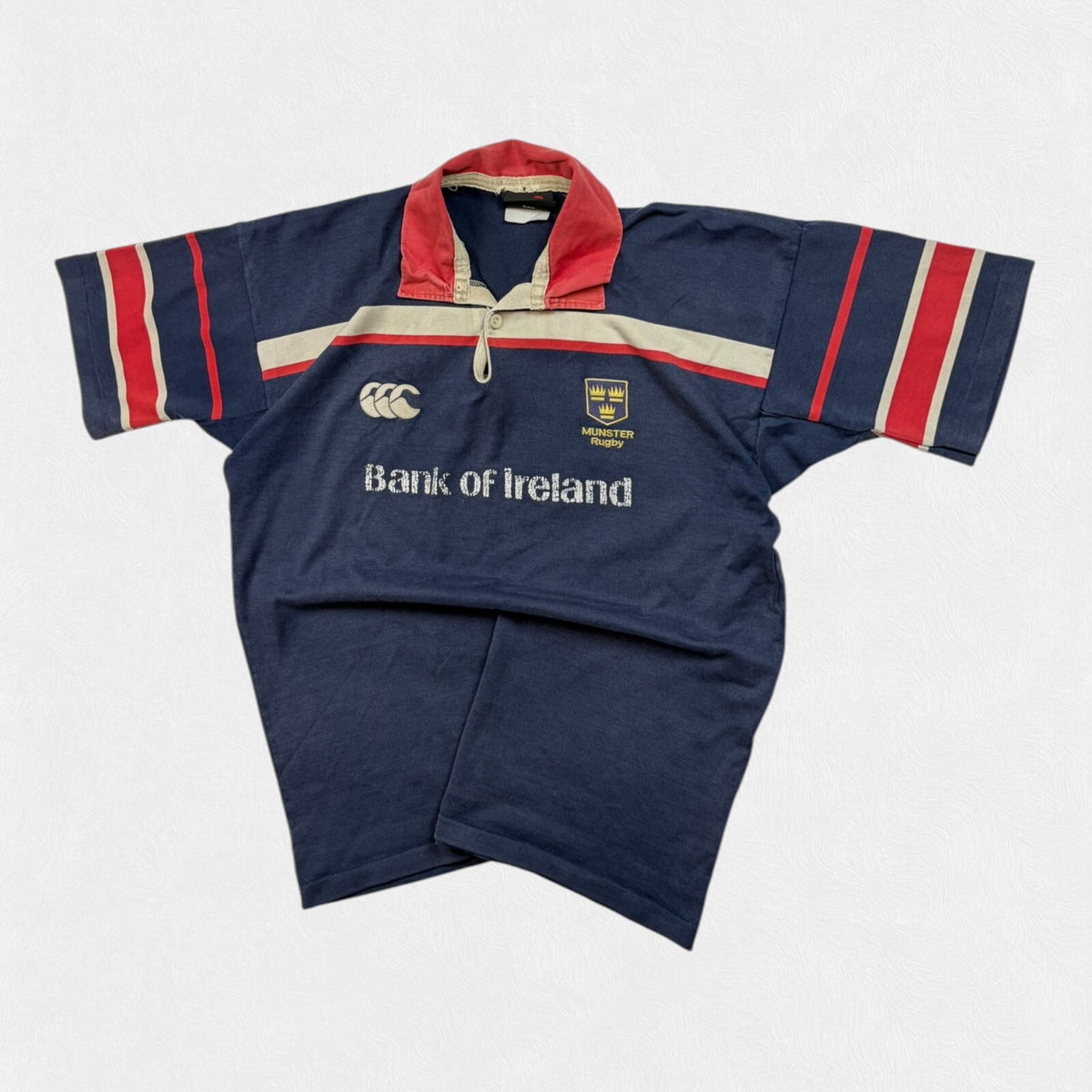 Vintage Munster 2001/02 Canterbury away rugby union shirt (L)
