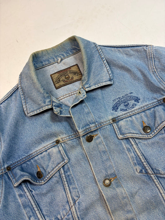 Vintage Y2K Armani jeans denim jacket (M)
