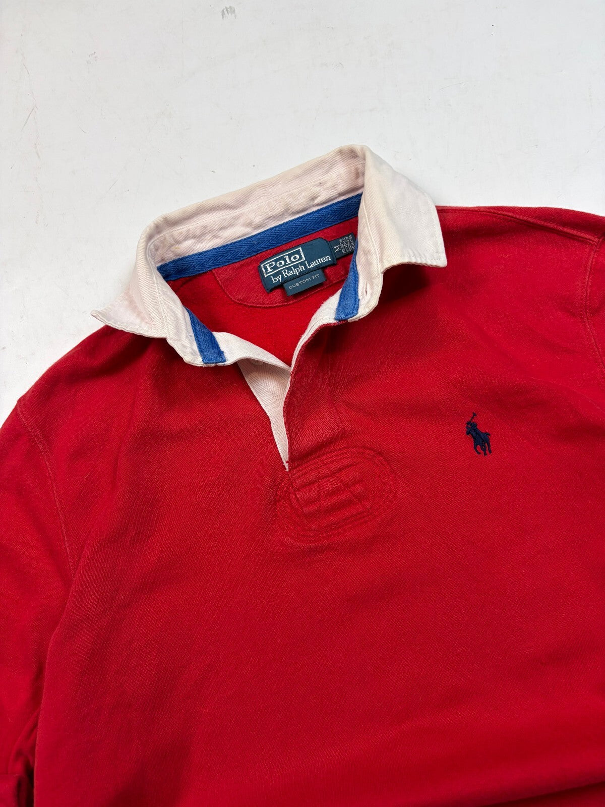 Vintage Ralph Lauren rugby polo shirt (M)