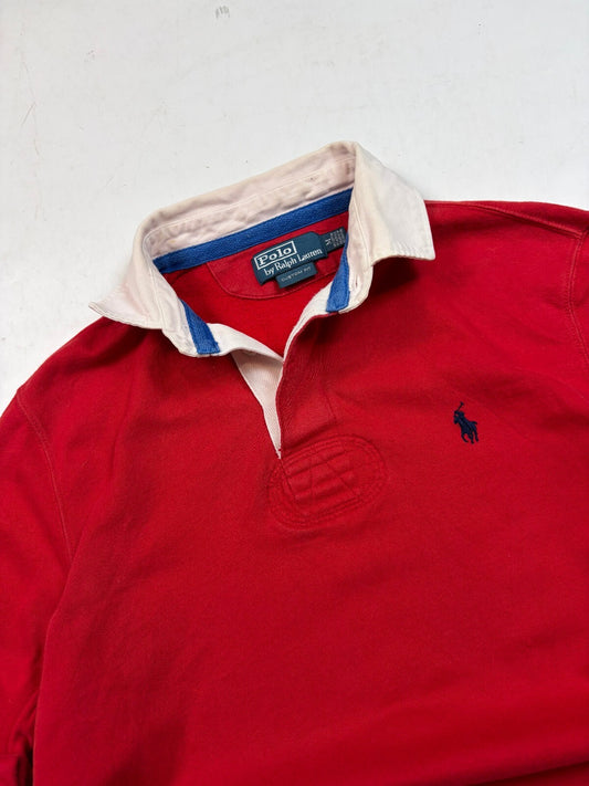 Vintage Ralph Lauren rugby polo shirt (M)