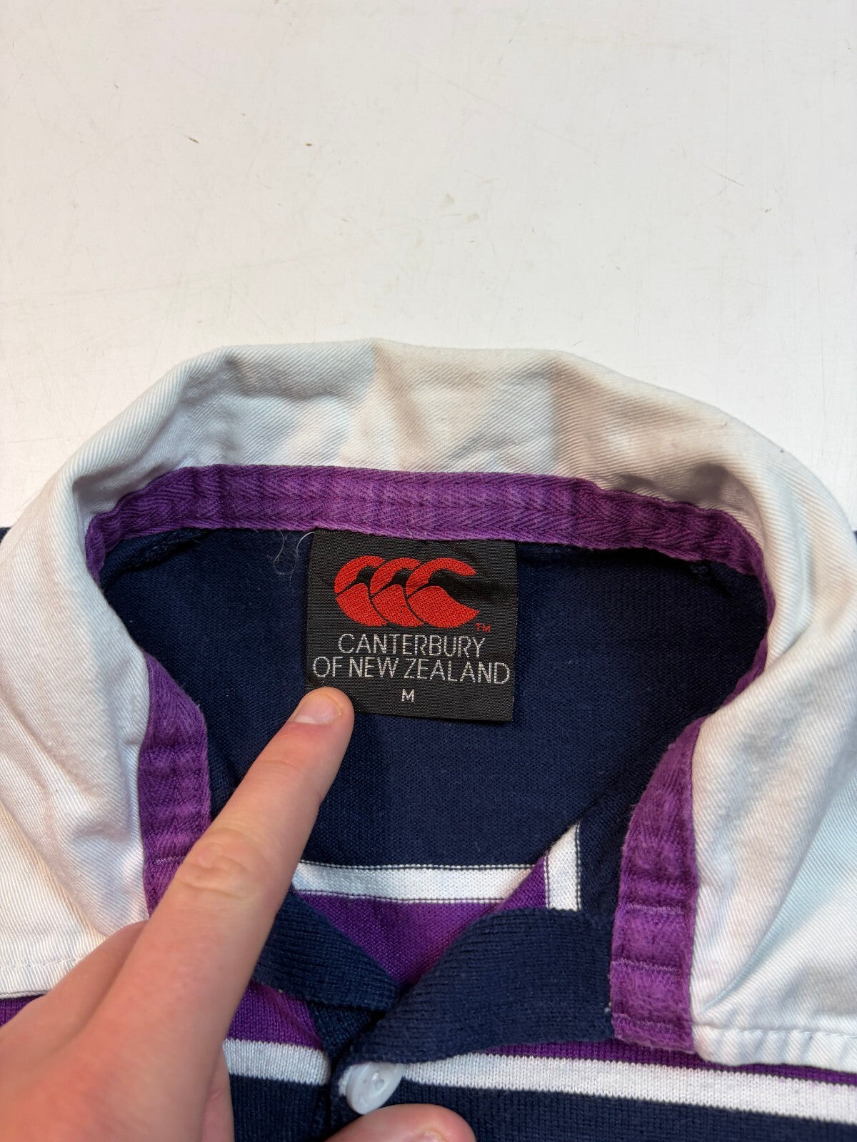 Vintage Scotland 2000-02 Canterbury rugby union shirt (M)