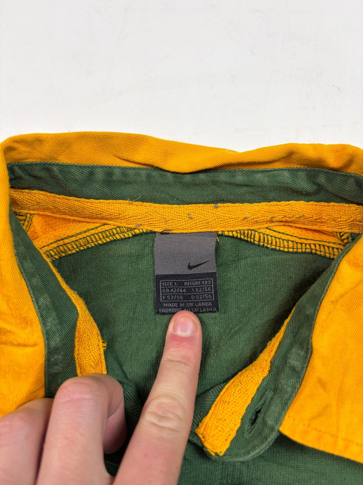 Vintage South Africa 2002/03 Nike rugby shirt (L)