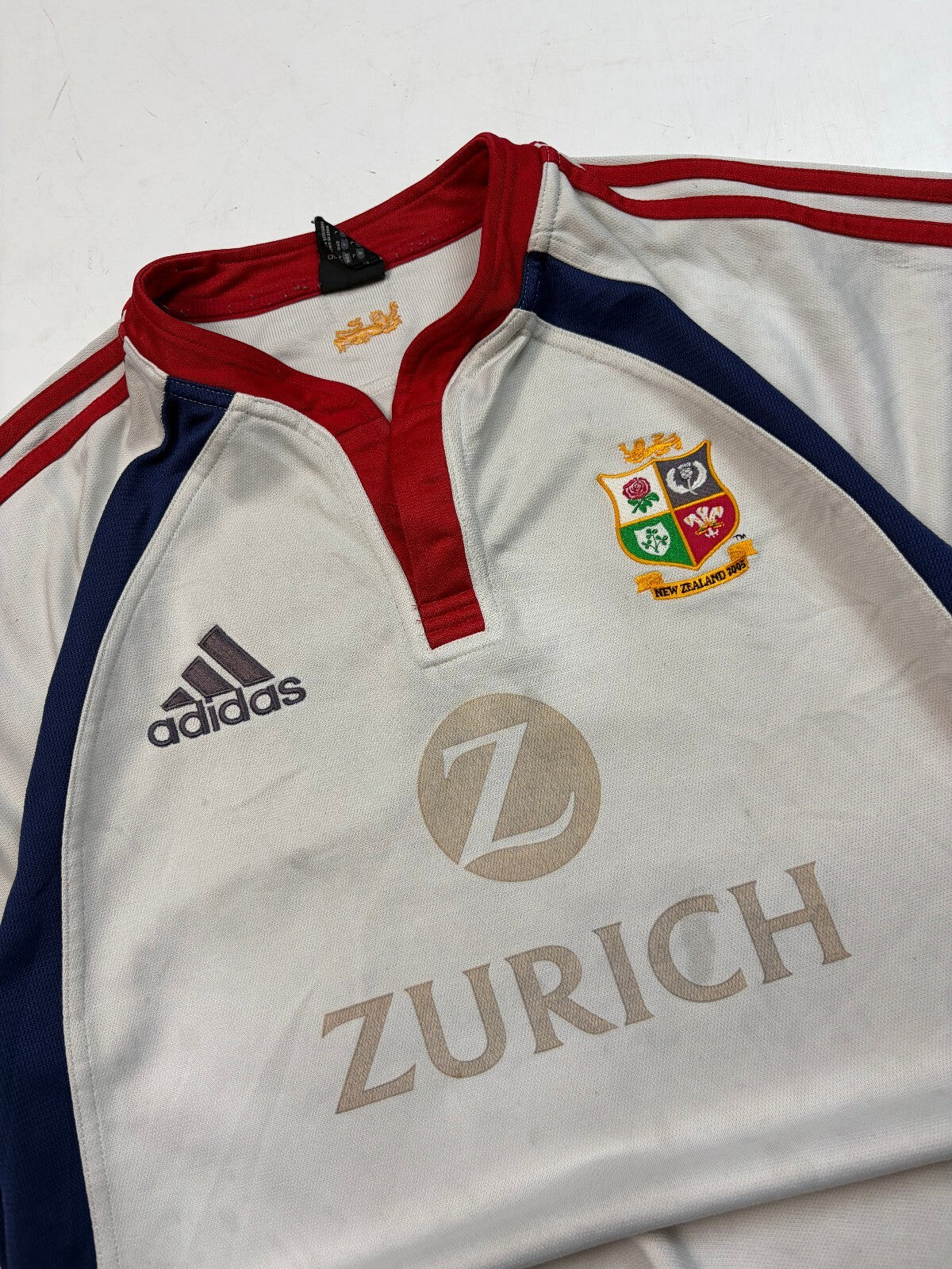 Vintage British & Irish Lions 2005 tour away adidas rugby shirt (L)