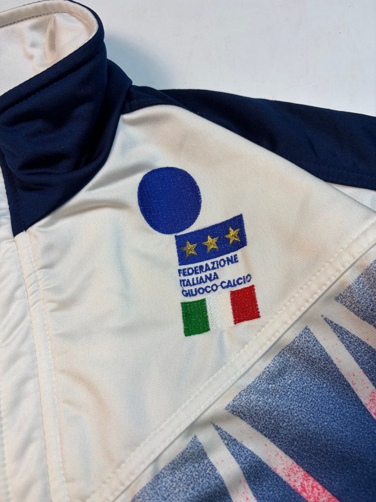 Vintage 90s Italy Diadora football track jacket (L)