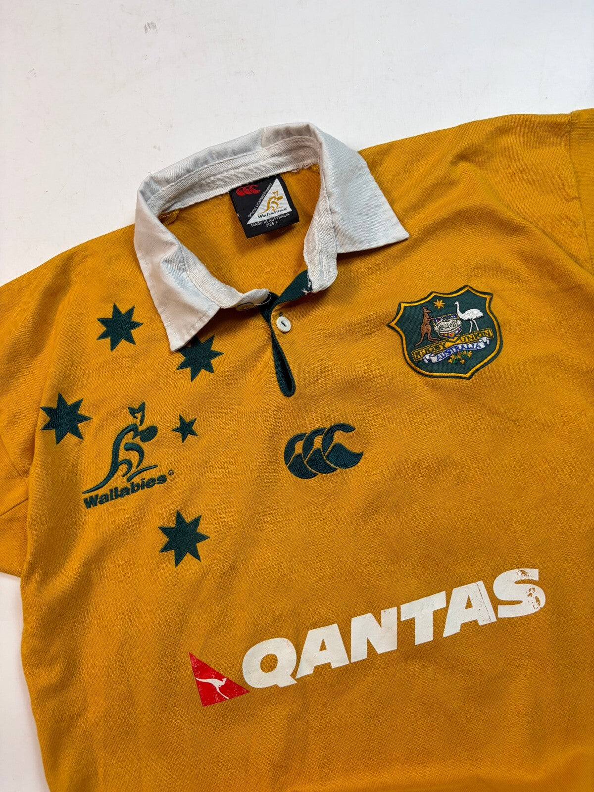 Vintage Australia 2004/05 Canterbury rugby union shirt (L)