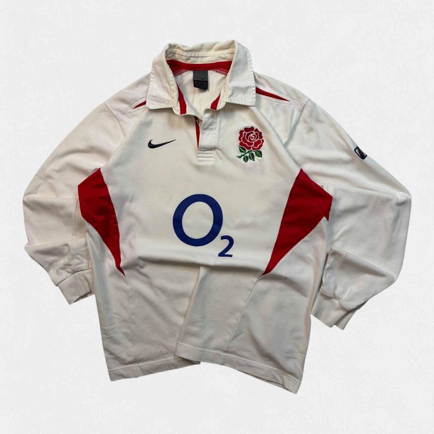 Vintage England 2003-05 Nike home rugby shirt (L)