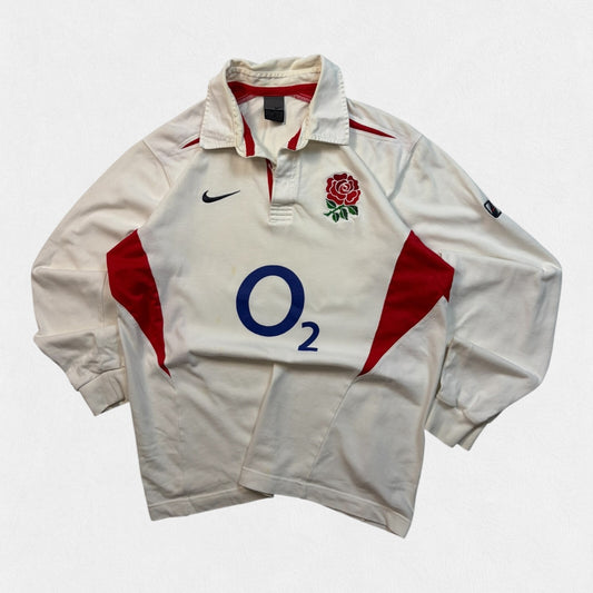 Vintage England 2003-05 Nike home rugby shirt (L)