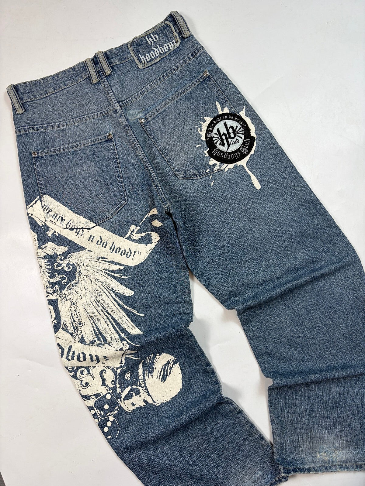 Vintage Y2K baggy hip hop jeans (W32)