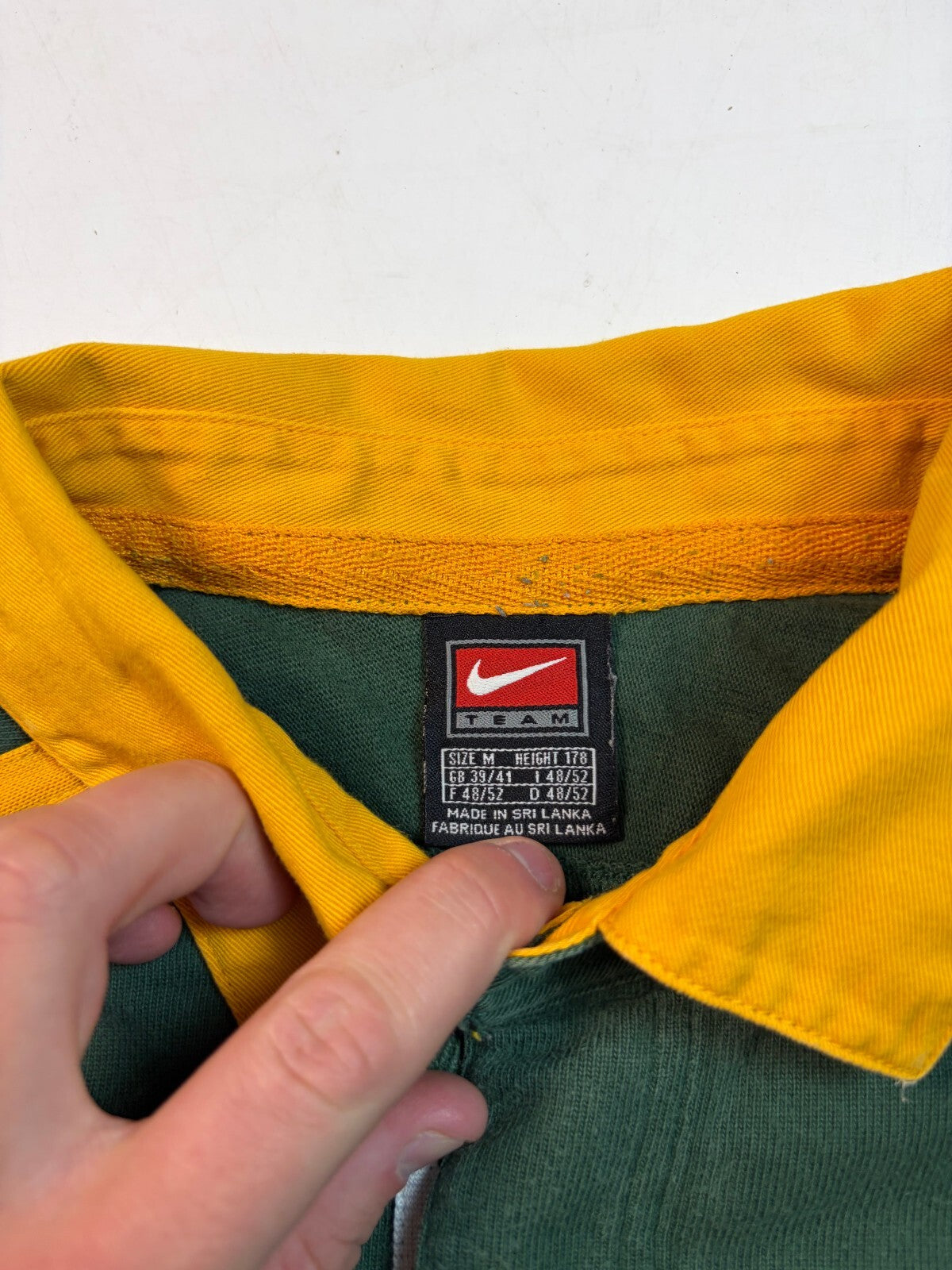 Vintage South Africa 2001/02 Nike rugby shirt (M)