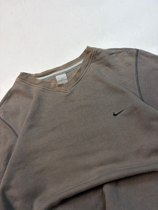Vintage Y2K Nike mini swoosh sweatshirt (L)