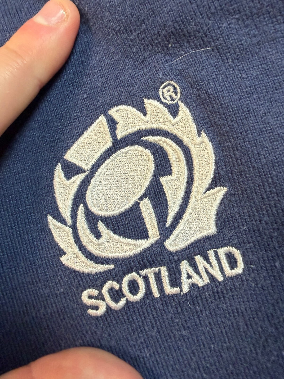 Vintage Scotland 2000-02 Canterbury rugby union shirt (M)
