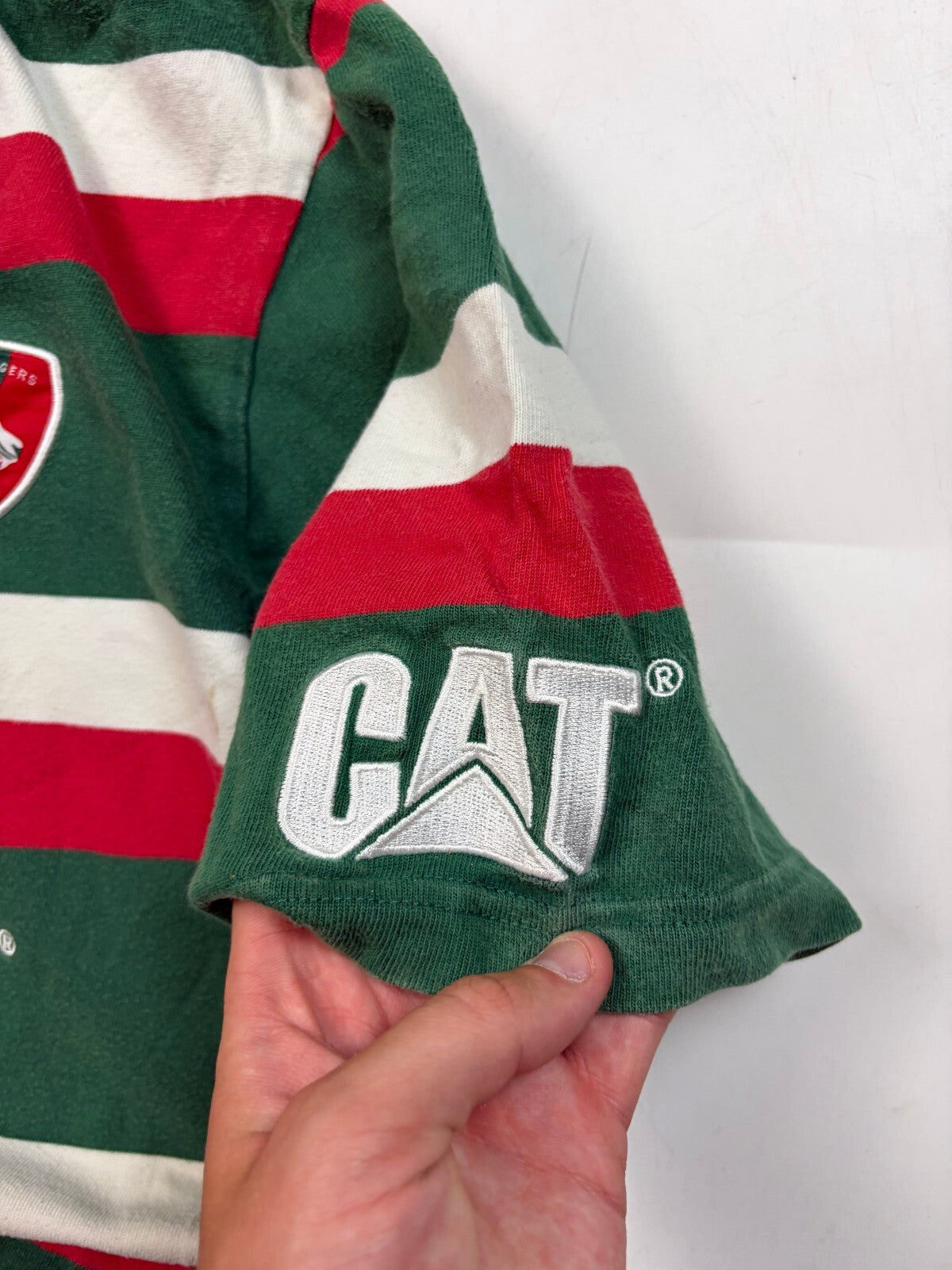 Vintage Leicester Tigers 2009/10 cotton traders rugby shirt (M)