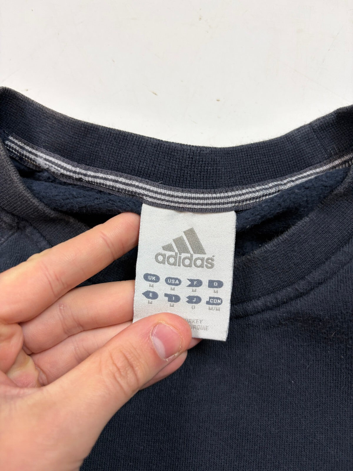 Vintage Chelsea 2006-08 adidas football sweatshirt (M)