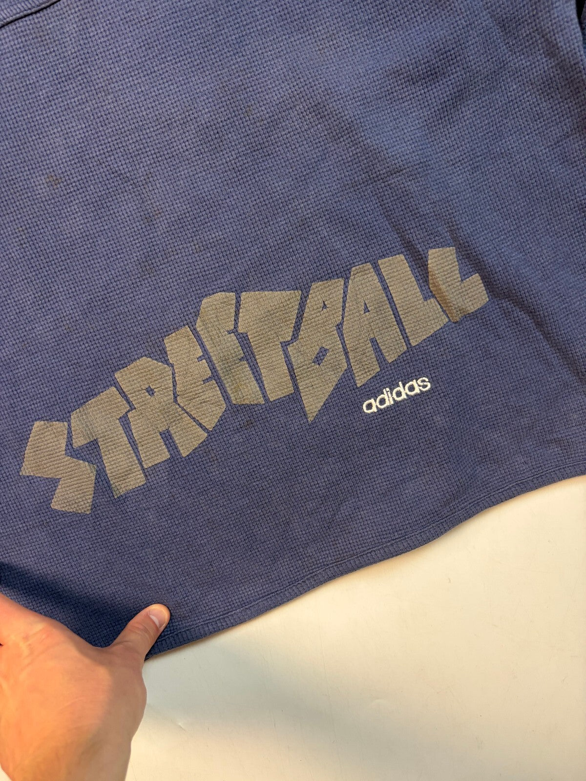 Vintage 90s adidas originals streetball challenge sweatshirt (M)