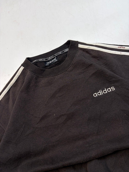 `Vintage 90s adidas originals side stripe sweatshirt (S)