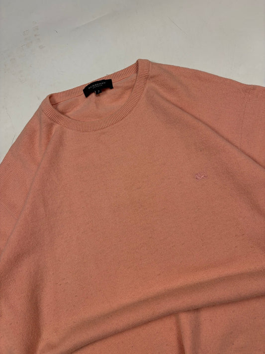 Vintage Burberry wool knit sweater (XL)