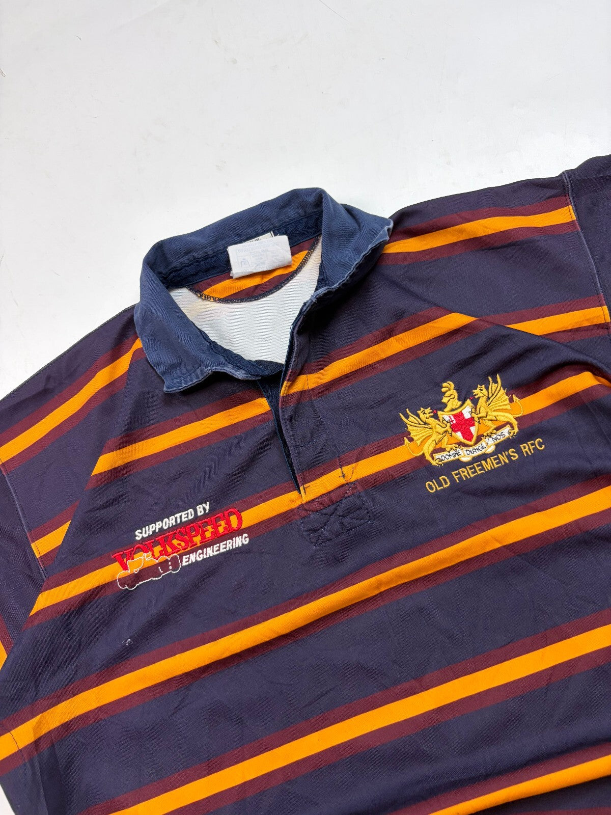 Vintage 90s Old Freemen's match worn rugby union shirt (XXL)