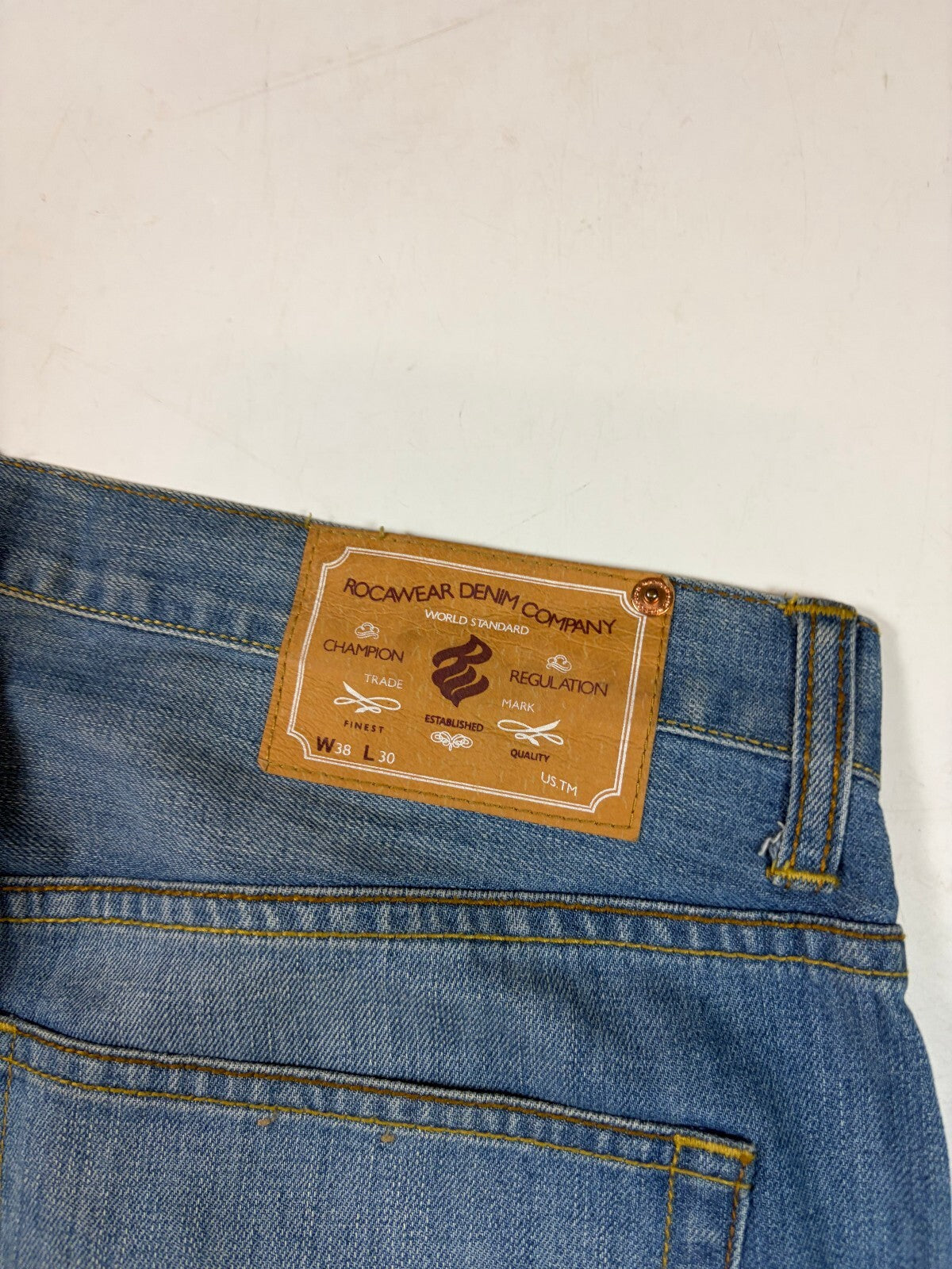 Vintage Y2K Rocawear baggy hip hop jeans (W40)