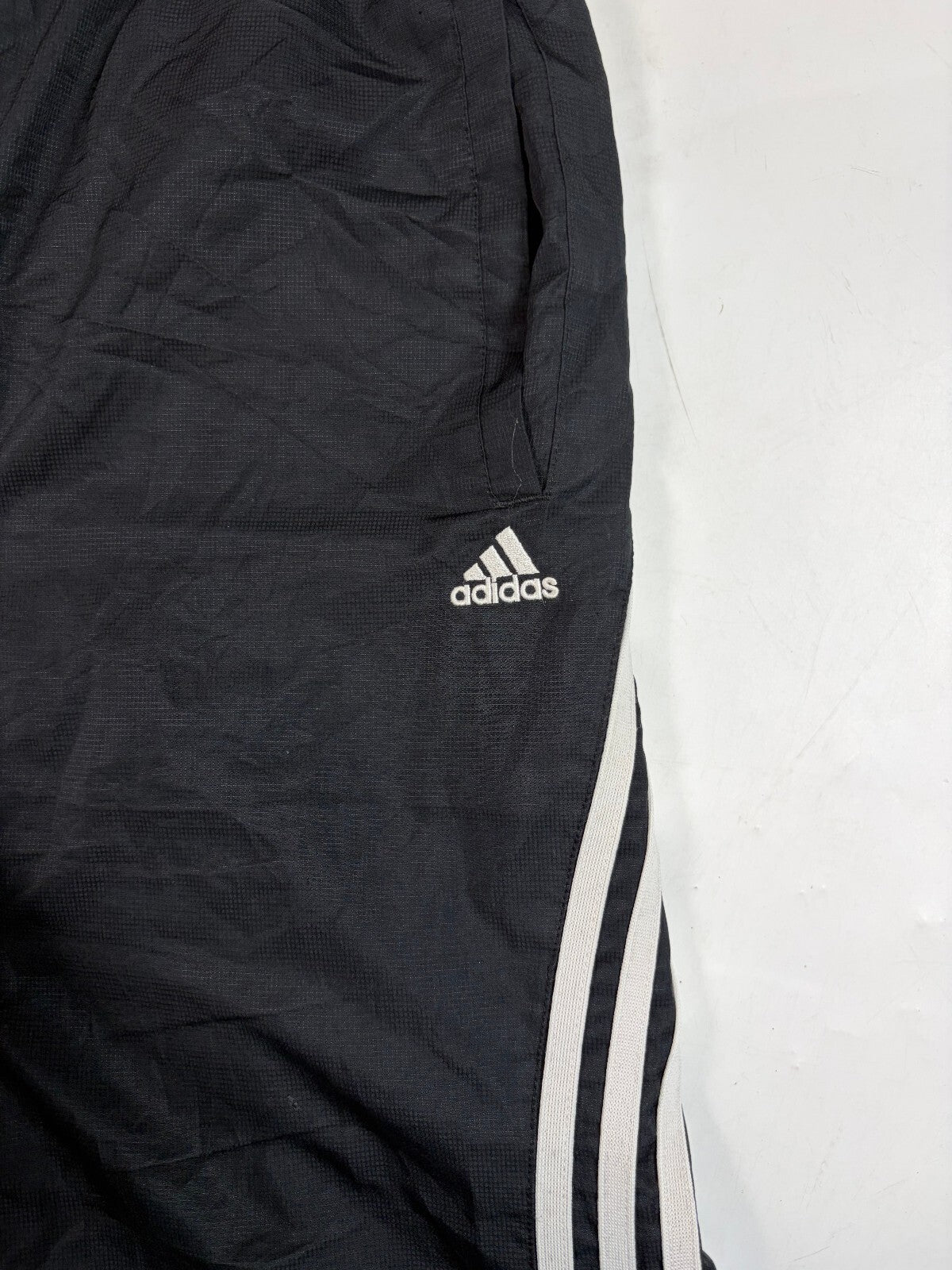 Vintage Y2K Adidas baggy track pants (L)