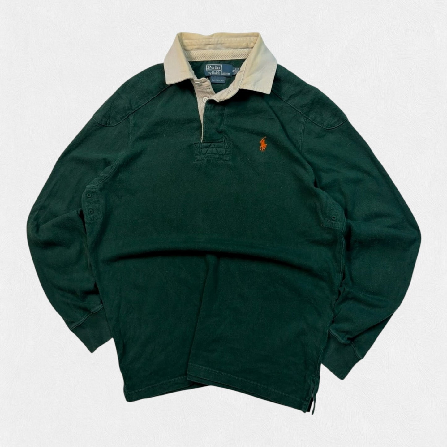 Vintage 90s Ralph Lauren rugby polo shirt (M)